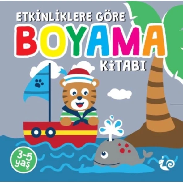 Etkinliklere Göre Boyama Kitabı - Gri ürün görseli 1
