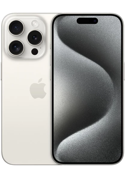 Apple iPhone 15 Pro 256GB Beyaz Titanyum (İthalatçı Garantili)