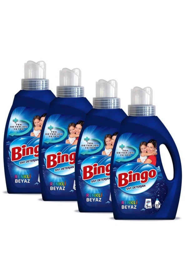 Matik Sıvı Çamaşır Deterjanı 2145 ml 33 Yıkama Renkli & Beyaz 4'lü - 2