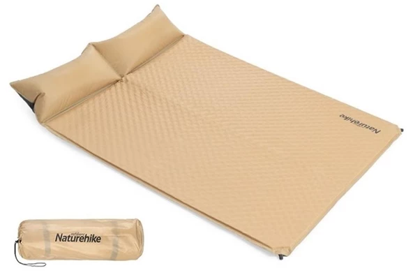 Naturehike Ultralight Çift Kişilik Şişme Kamp Matı | 185*130*2.5 cm | - 12