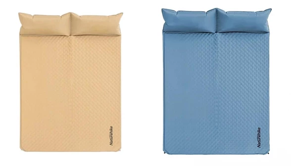 Naturehike Ultralight Çift Kişilik Şişme Kamp Matı | 185*130*2.5 cm | - 1