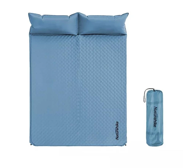Naturehike Ultralight Çift Kişilik Şişme Kamp Matı | 185*130*2.5 cm | - 9