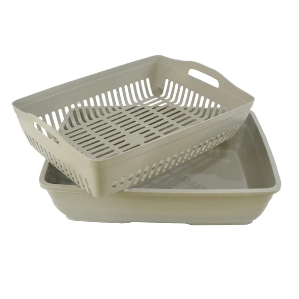 GND Kapalı ve Açık Kedi Tuvaleti Eleği - 9