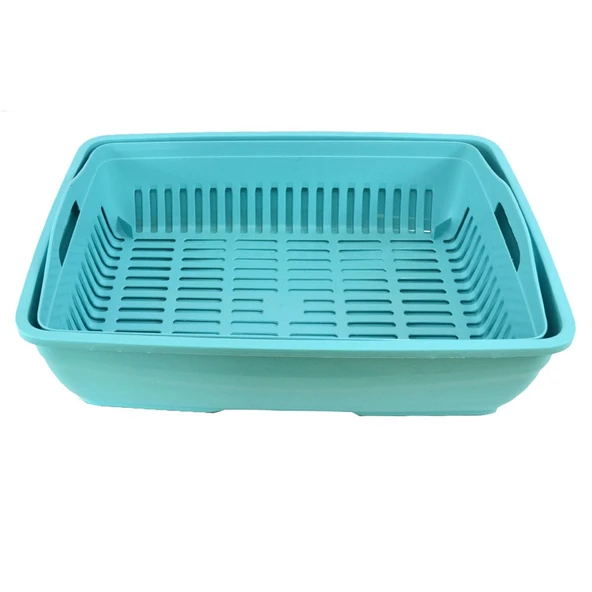 GND Kapalı ve Açık Kedi Tuvaleti Eleği - 3