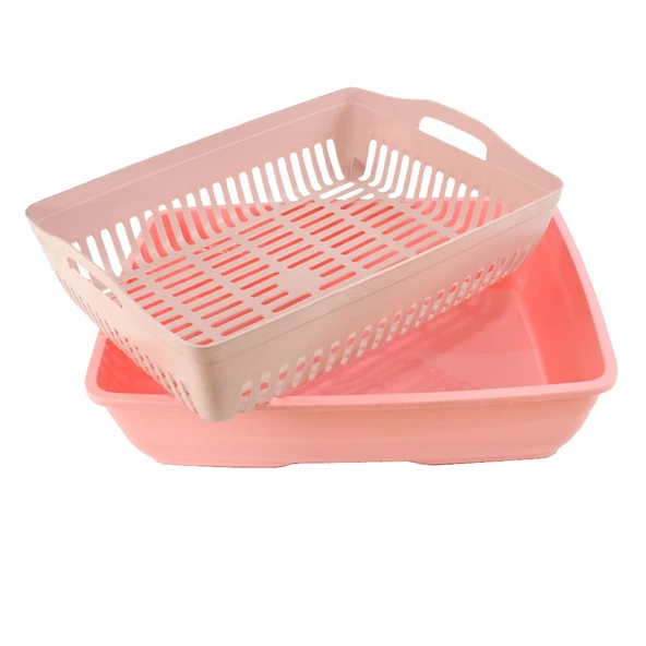 GND Kapalı ve Açık Kedi Tuvaleti Eleği - 5