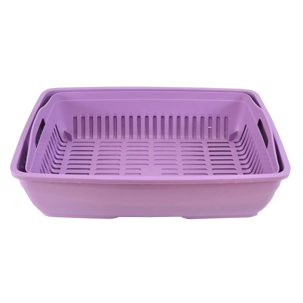 GND Kapalı ve Açık Kedi Tuvaleti Eleği - 10
