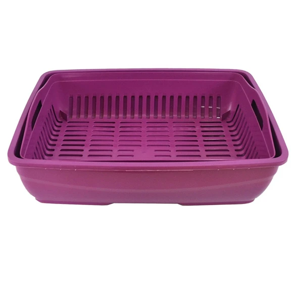 GND Kapalı ve Açık Kedi Tuvaleti Eleği - 11