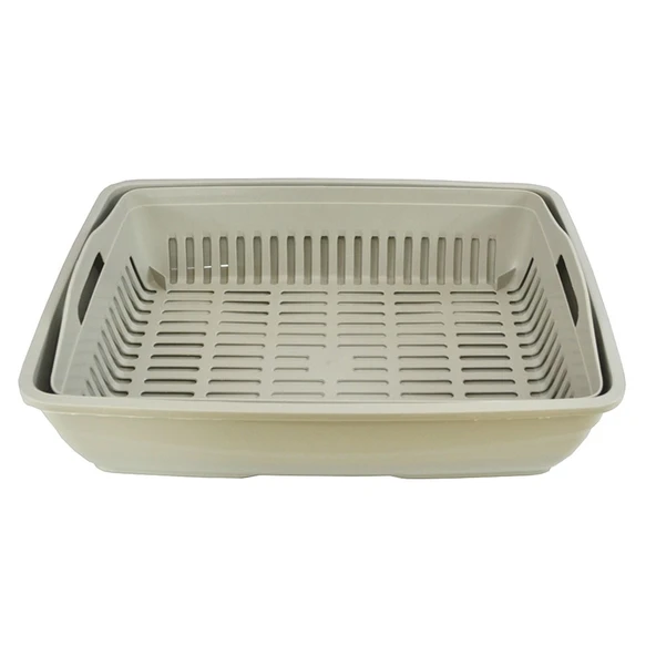 GND Kapalı ve Açık Kedi Tuvaleti Eleği - 7