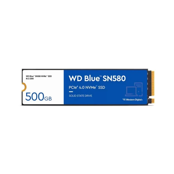 Wd Blue Sn580 Wds500g3b0e 500Gb 4000-3600Mb/S M.2 Ssd Sabit Disk