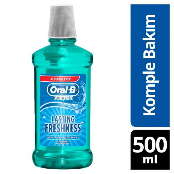 Oral-B Komple Bakım Ağız Bakım Suyu 500 ml 3 Adet