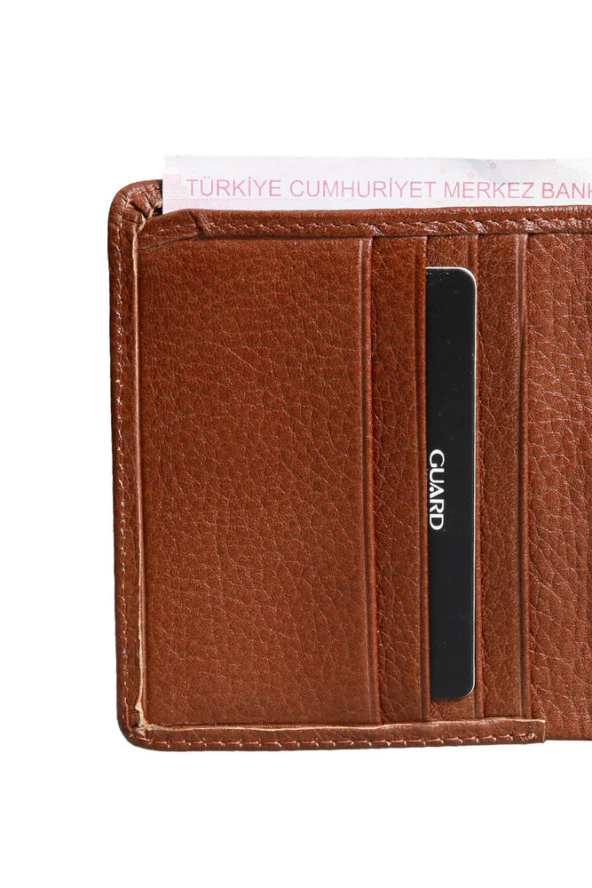 Taba Minimal Spor Deri Erkek Cüzdanı - Resim 4
