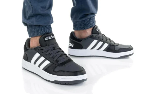 adidas HOOPS 2.0 Siyah Erkek Günlük Spor Ayakkabısı FY8626