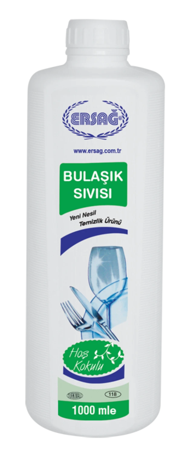 Ersağ Hoş Kokulu Bulaşık Sıvısı 1000 Ml.