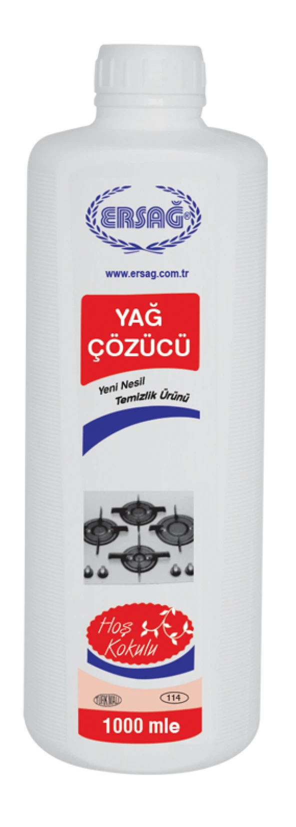 Ersağ Yağ Çözücü 1000 ML. Hoş Kokulu