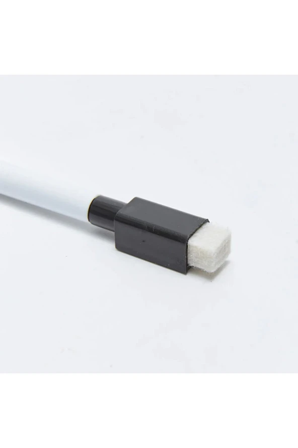 24'lü Siyah Renk Tahta Kalemi Seti, Statik Akıllı Kağıt Kalemi, Beyaz Yazı Tahtası Kalemi - Resim 8