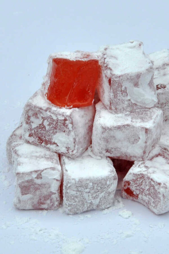 Kardeşler Gül Aromalı Hediyelik Lokum 700 G x 6 Adet - Resim 2