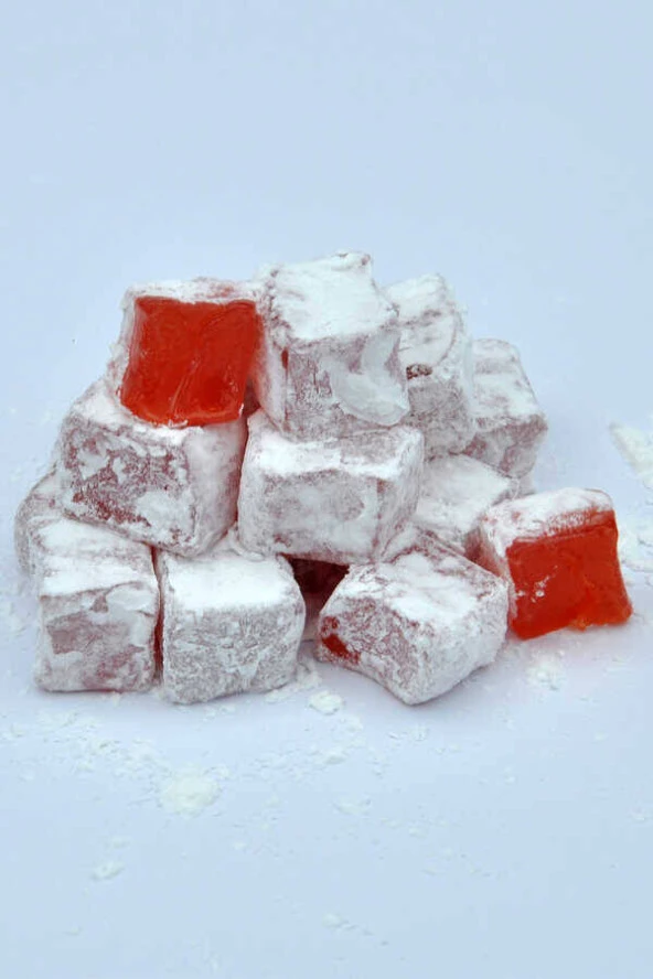 Kardeşler Gül Aromalı Hediyelik Lokum 700 G x 6 Adet - Resim 3