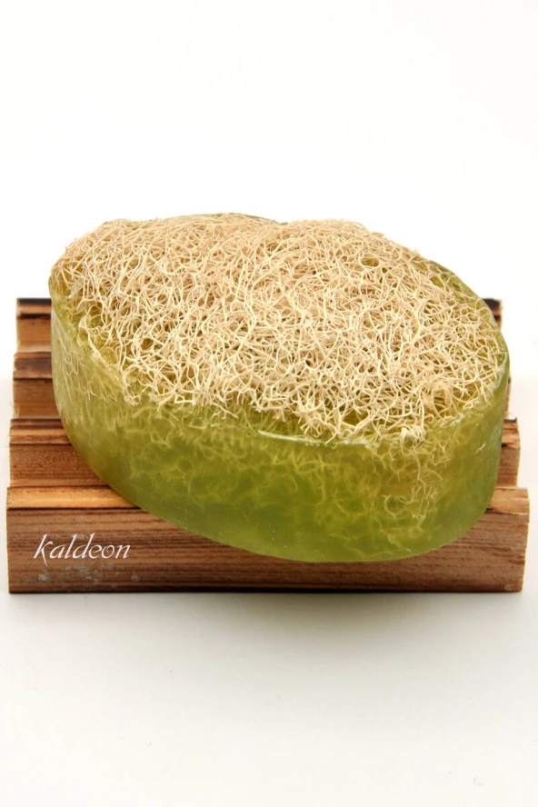 Kabak Lifli El Yapımı Doğal Aloevera Sabunu 120 G ürün görseli
