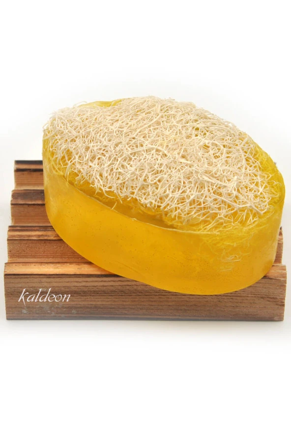 Kabak Lifli El Yapımı Doğal Bıttım Sabunu 120 G x 3 Adet - Resim 2