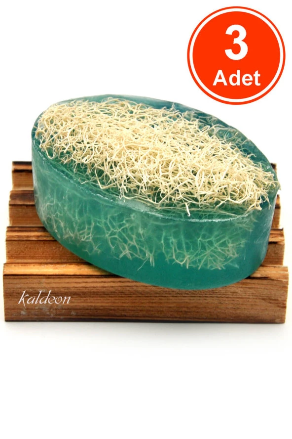 Kabak Lifli El Yapımı Doğal Okyanus Sabunu 120 G x 3 Adet ürün görseli