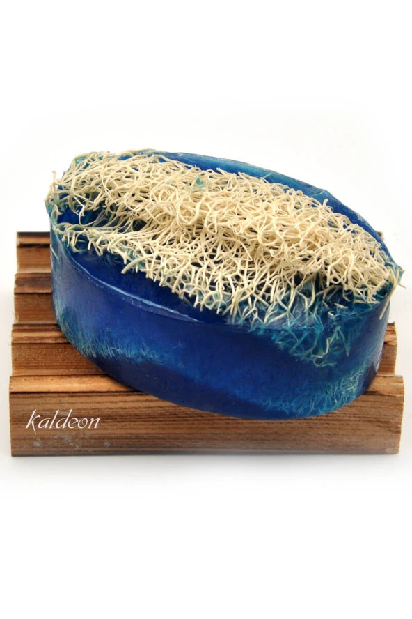 Kabak Lifli El Yapımı Doğal Argan Yağı Sabunu 120 G ürün görseli