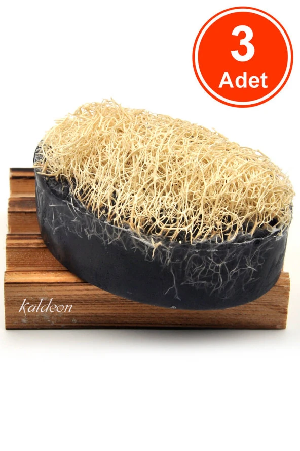 Kabak Lifli El Yapımı Doğal Ruşur Taşı Sabunu 120 G x 3 Adet ürün görseli