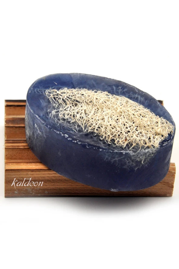 Kabak Lifli El Yapımı Doğal Aktif Karbon Sabunu 120 G x 3 Adet - Resim 2