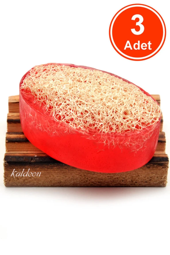 Kabak Lifli El Yapımı Doğal Nar Çekirdeği Yağı Sabunu 120 G x 3 Adet ürün görseli