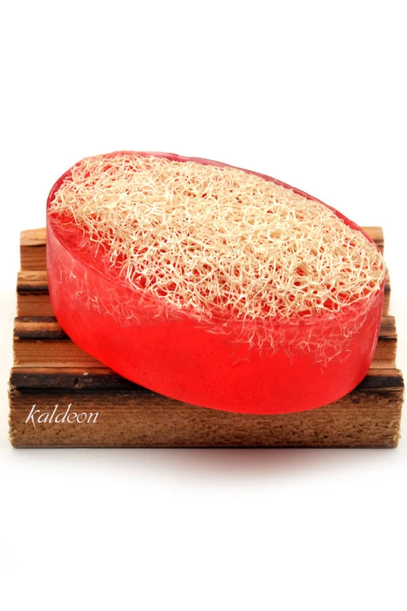 Kabak Lifli El Yapımı Doğal Nar Çekirdeği Yağı Sabunu 120 G x 3 Adet - Resim 2