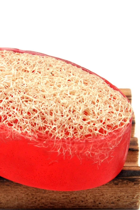 Kabak Lifli El Yapımı Doğal Nar Çekirdeği Yağı Sabunu 120 G - Resim 2