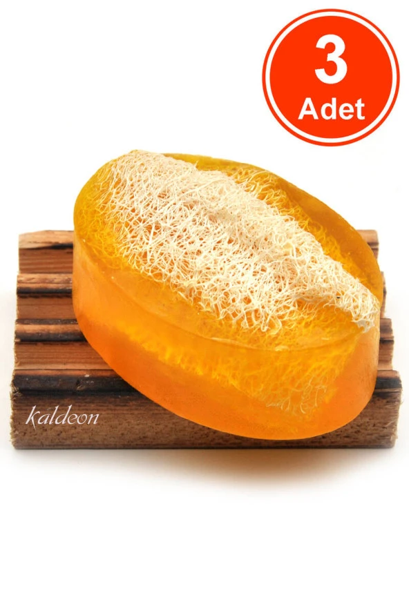 Kabak Lifli El Yapımı Doğal Kükürt Sabunu 120 G x 3 Adet ürün görseli