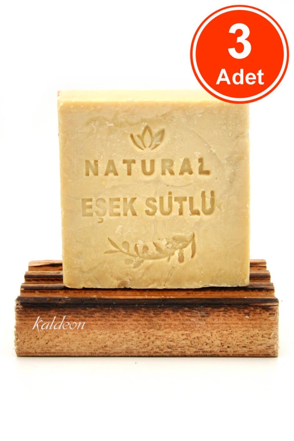 Eşek Sütü Sabunu El Yapımı Doğal 120 G x 3 Adet ürün görseli