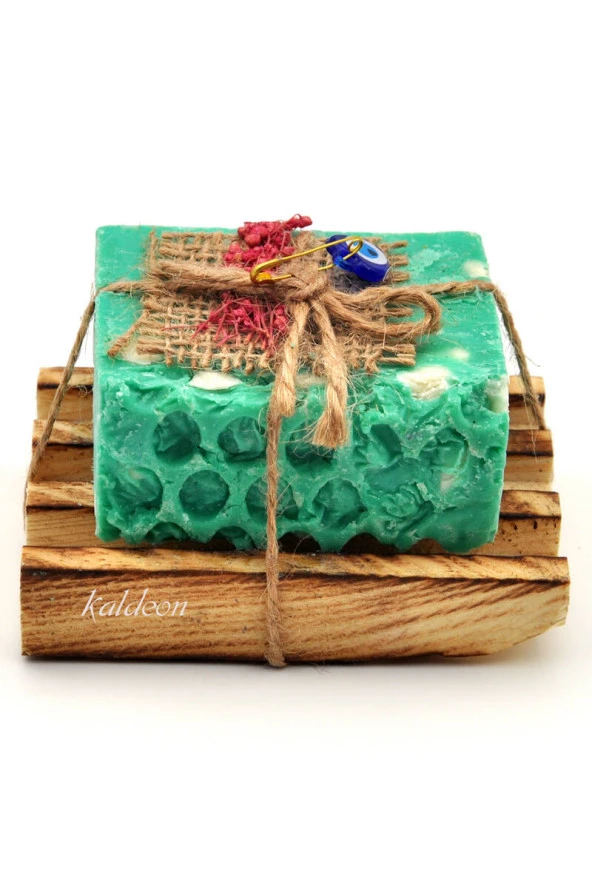 Hediyelik Yosun Sabunu El Yapımı Doğal Paletli 110 G ürün görseli