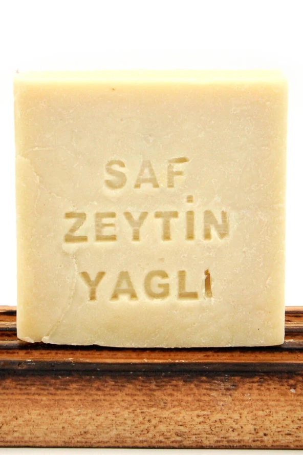 Saf Zeytinyağlı Türk Hamamı Sabunu El Yapımı Doğal 120 G - Resim 2