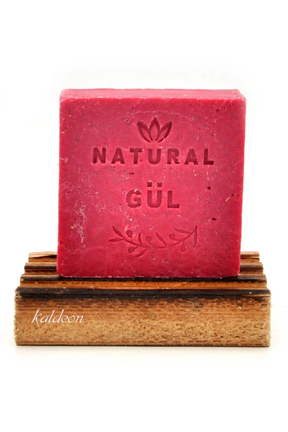 Gül Yağı Sabunu El Yapımı Doğal 120 G x 3 Adet - Resim 2