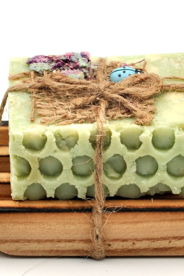 Hediyelik Kekik Yağı Sabunu El Yapımı Doğal Paletli 110 G - Resim 2
