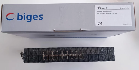 VGuard VG-SW2016E 16 Port Gigabit 10/100/1000Mbps Metal Kasa Yönetilemez Ethernet Switch - Resim 2