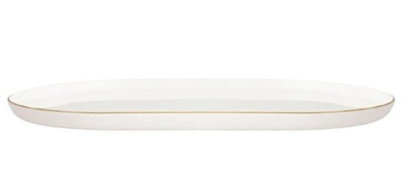 Porland Chopin Altın Serisi 32cm Oval Kayık Tabak - 2