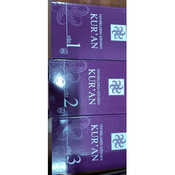 Tefsirlerin İzinden Kur'an Cüz 1-2-3 cilt. Ciltli İkbal Derneği Tefsir Komisyonu ürün görseli 1