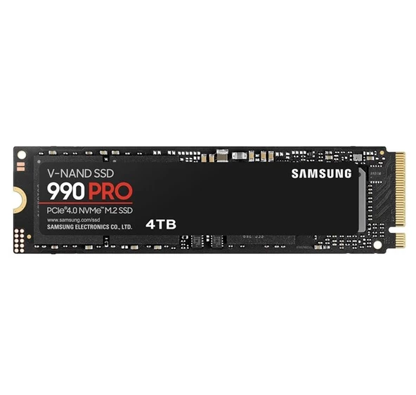 Samsung 990 Pro 4TB M.2 NVMe SSD (7450/6900MB/s) - 3