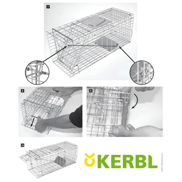 Kerbl EcoFlex Katlanabilir Hayvan Yakalama Tuzağı - 4