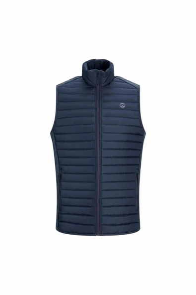Jack Jones Multı Bodywarmer Erkek Büyük Beden Yelek 12205347