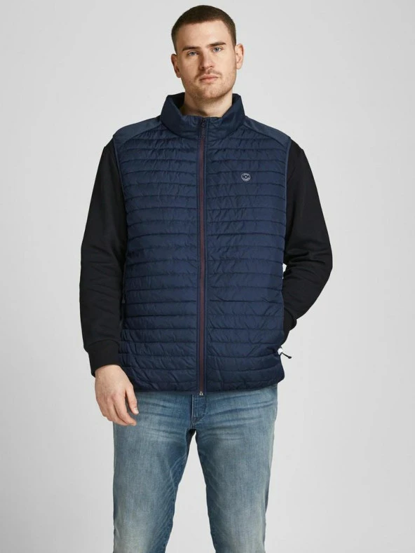 Jack Jones Multı Bodywarmer Erkek Büyük Beden Yelek 12205347 - 3