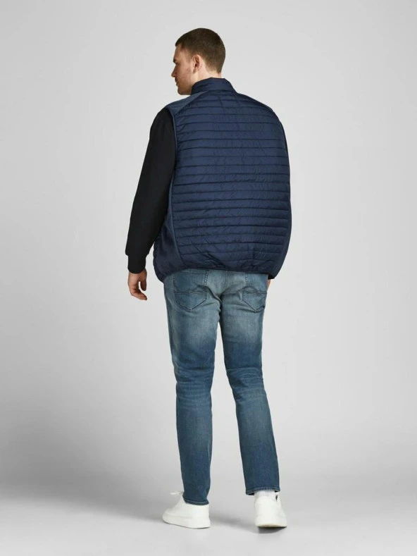 Jack Jones Multı Bodywarmer Erkek Büyük Beden Yelek 12205347 - 5