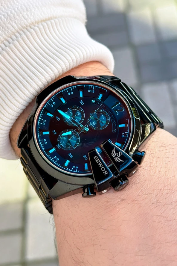 SEWOR Tüm Fonksiyon Aktif Erkek Kol Saati - Resim 2