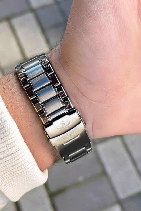 SEWOR Fonksiyonları Aktif Erkek Kol Saati - Resim 3