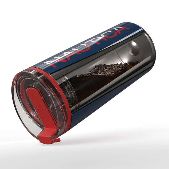 Nautica NTM02 Sport Termos Paslanmaz Çelik 500 ml Navy Harbor - 4