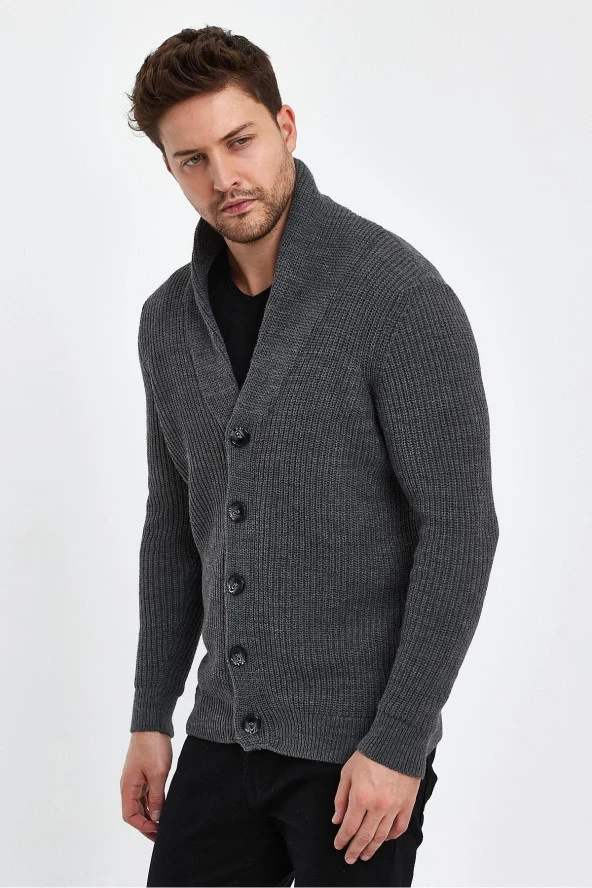 ALEXANDERGARDI DÜĞMELİ SELANİK ÖRGÜ HIRKA (E23-6705) - 2