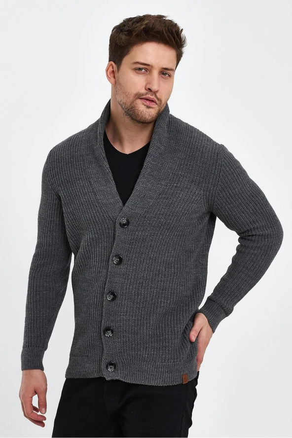 ALEXANDERGARDI DÜĞMELİ SELANİK ÖRGÜ HIRKA (E23-6705) - 3