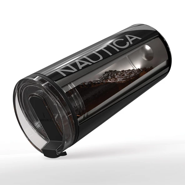 Nautica Ntm02 Sport Termos Paslanmaz Çelik 950 Ml J.class Siyah - 4